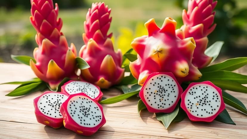 Celsius dragon fruit växer nu i Sverige