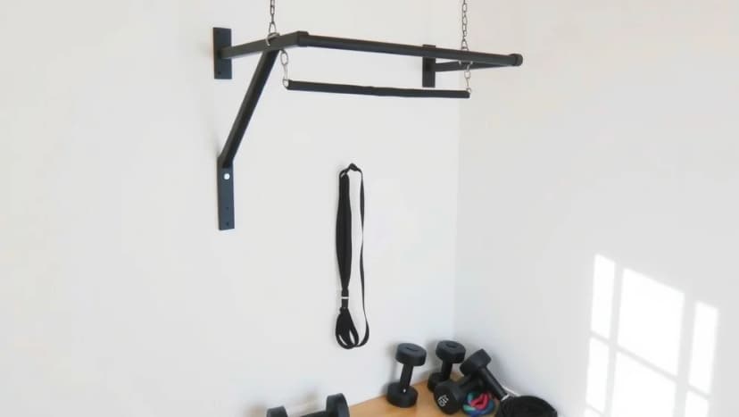 Chin up bar för hemmaträning och styrka