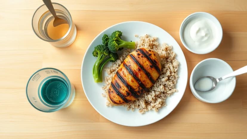 Enkla höga proteinrecept med få kalorier