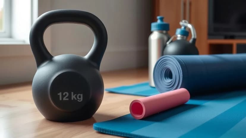 Kettlebell 12 kg för hemmaträning