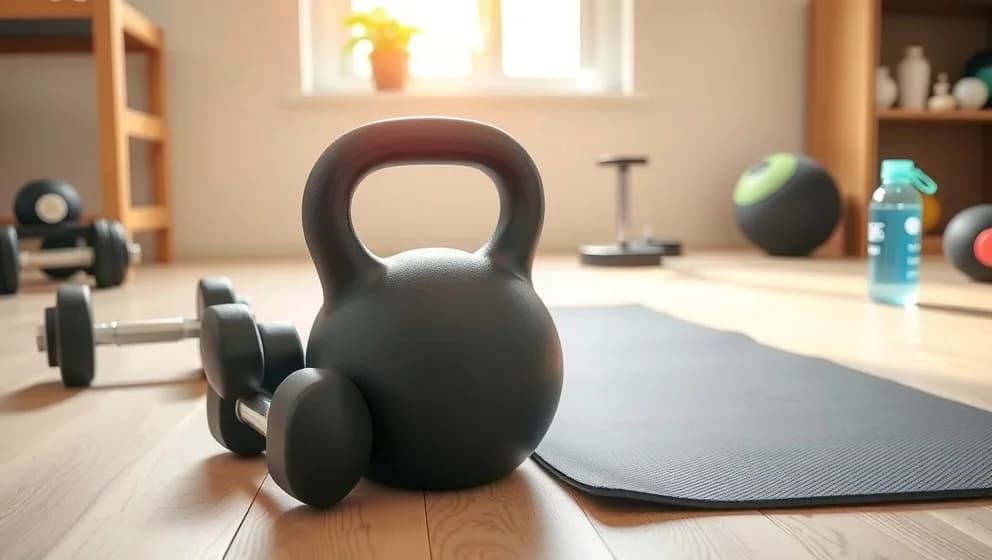 Kettlebell 8 kg räcker för ett bättre träningspass