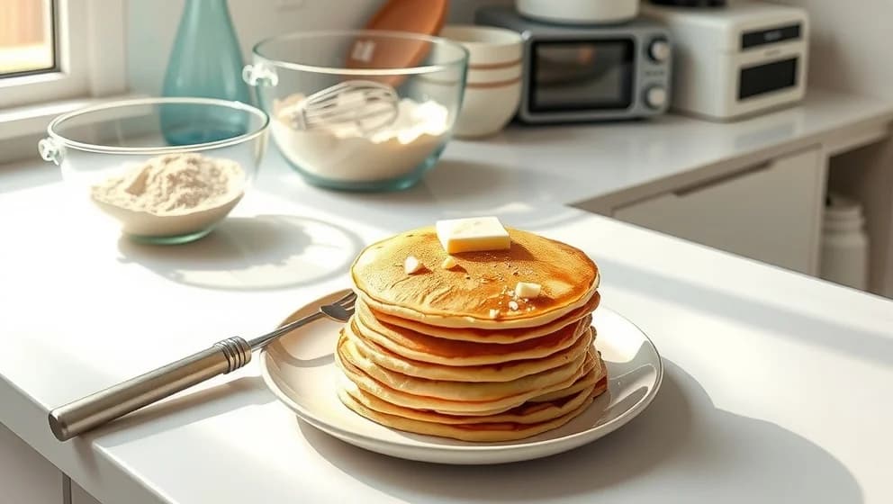 Proteinpannkakor med proteinpulver hemma