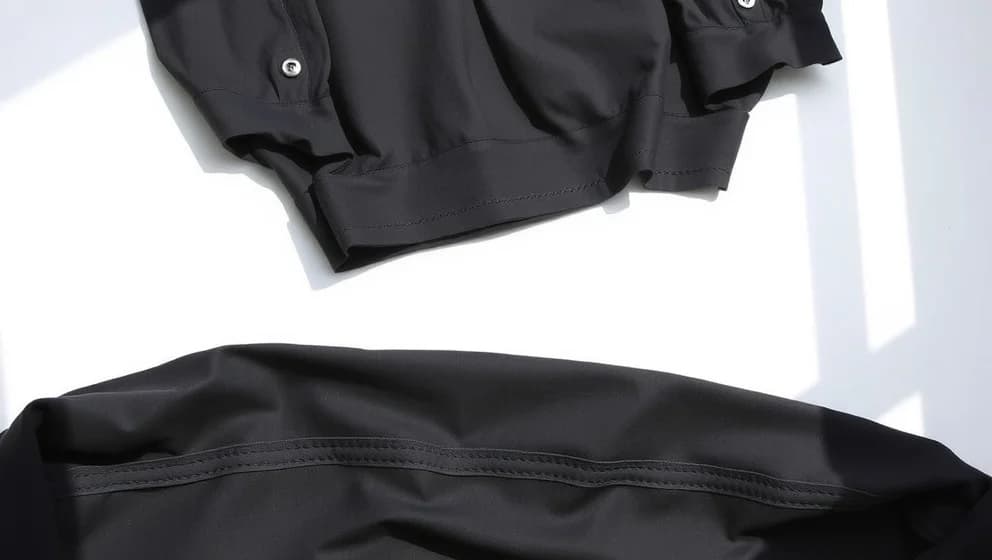 Svart långärmad tröja för alla tillfällen