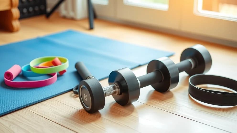 Träning med hantlar för alla nivåer